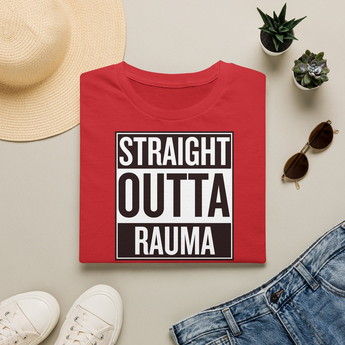 Straight Outta Rauma - T-paita