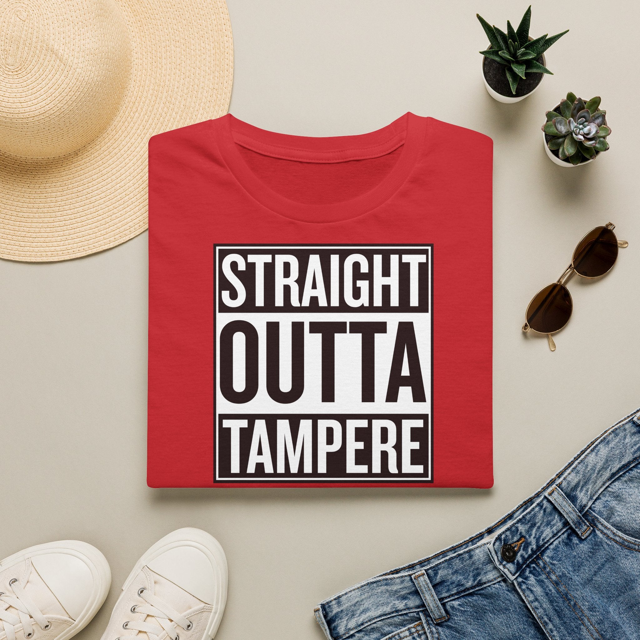 Straight Outta Tampere - T-paita