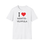 I Love Mänttä-Vilppula - T-paita