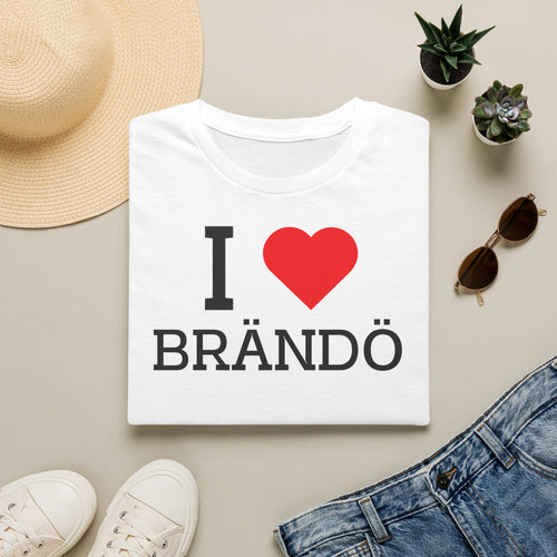 I Love Brändö t-paita (Valkoinen)