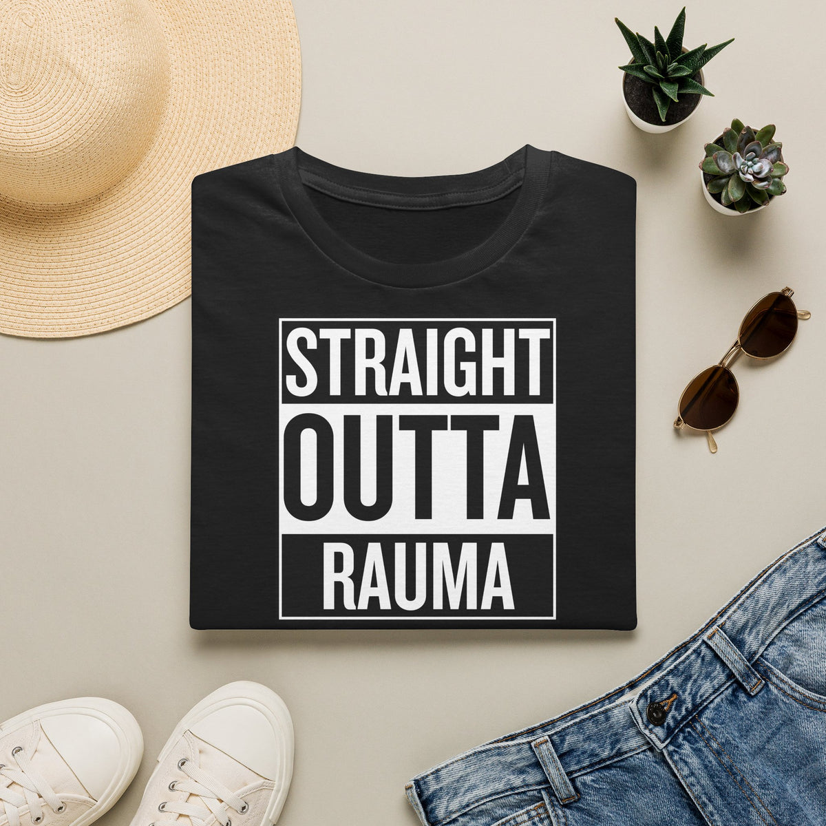 Straight Outta Rauma - T-paita