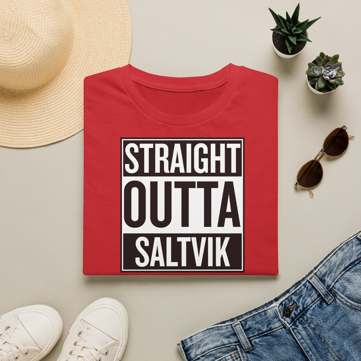 Straight Outta Saltvik - T-paita