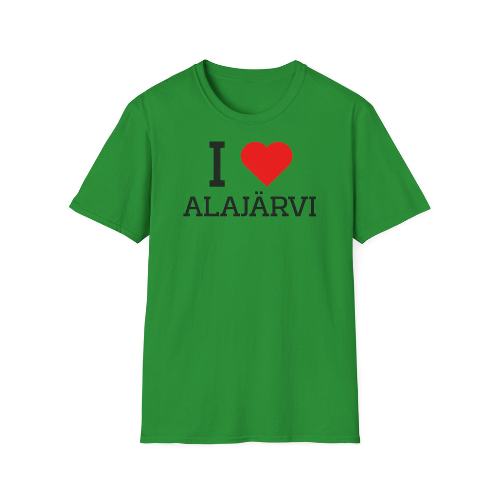 I Love Alajärvi t-paita (Vihreä)