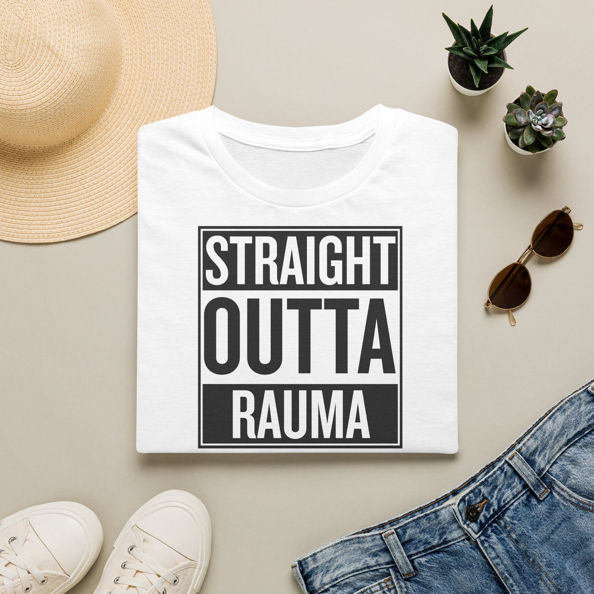 Straight Outta Rauma - T-paita