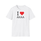 I Love Akaa t-paita (Valkoinen)