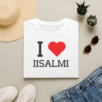 I Love Iisalmi t-paita (Valkoinen)