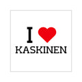 I Love Kaskinen - Tarra