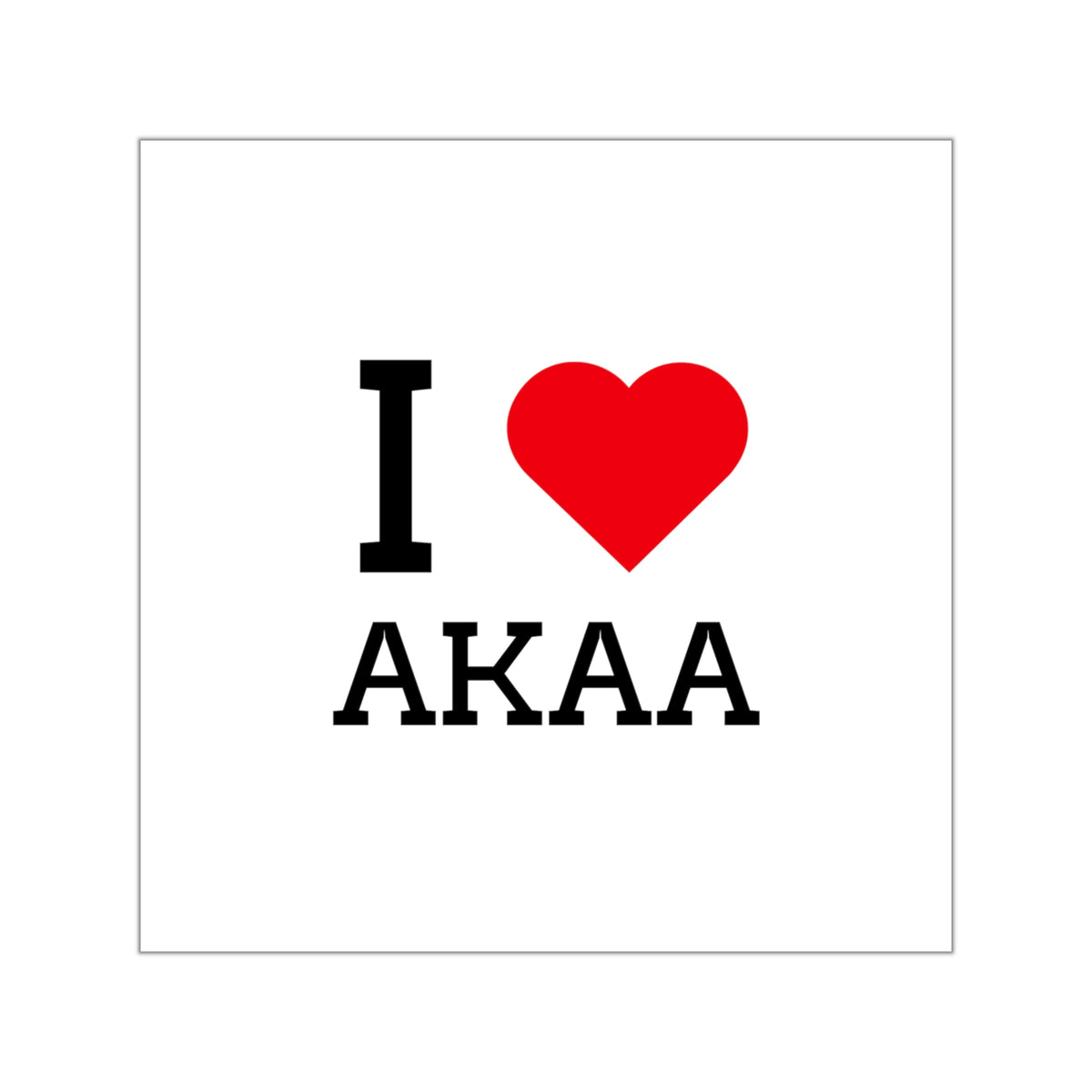 I Love Akaa - Tarra