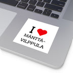 I Love Mänttä-Vilppula - Tarra