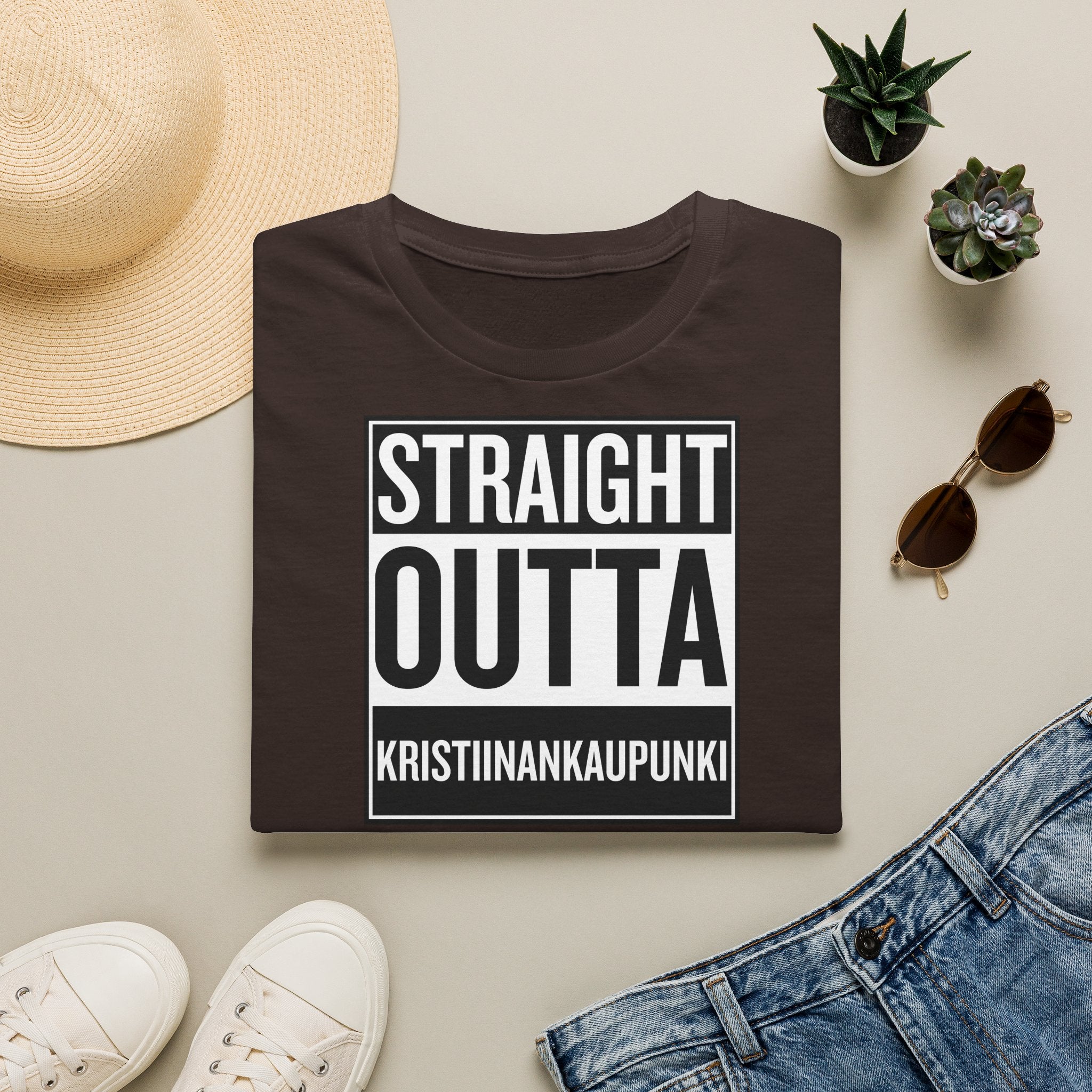 Straight Outta Kristiinankaupunki - T-paita