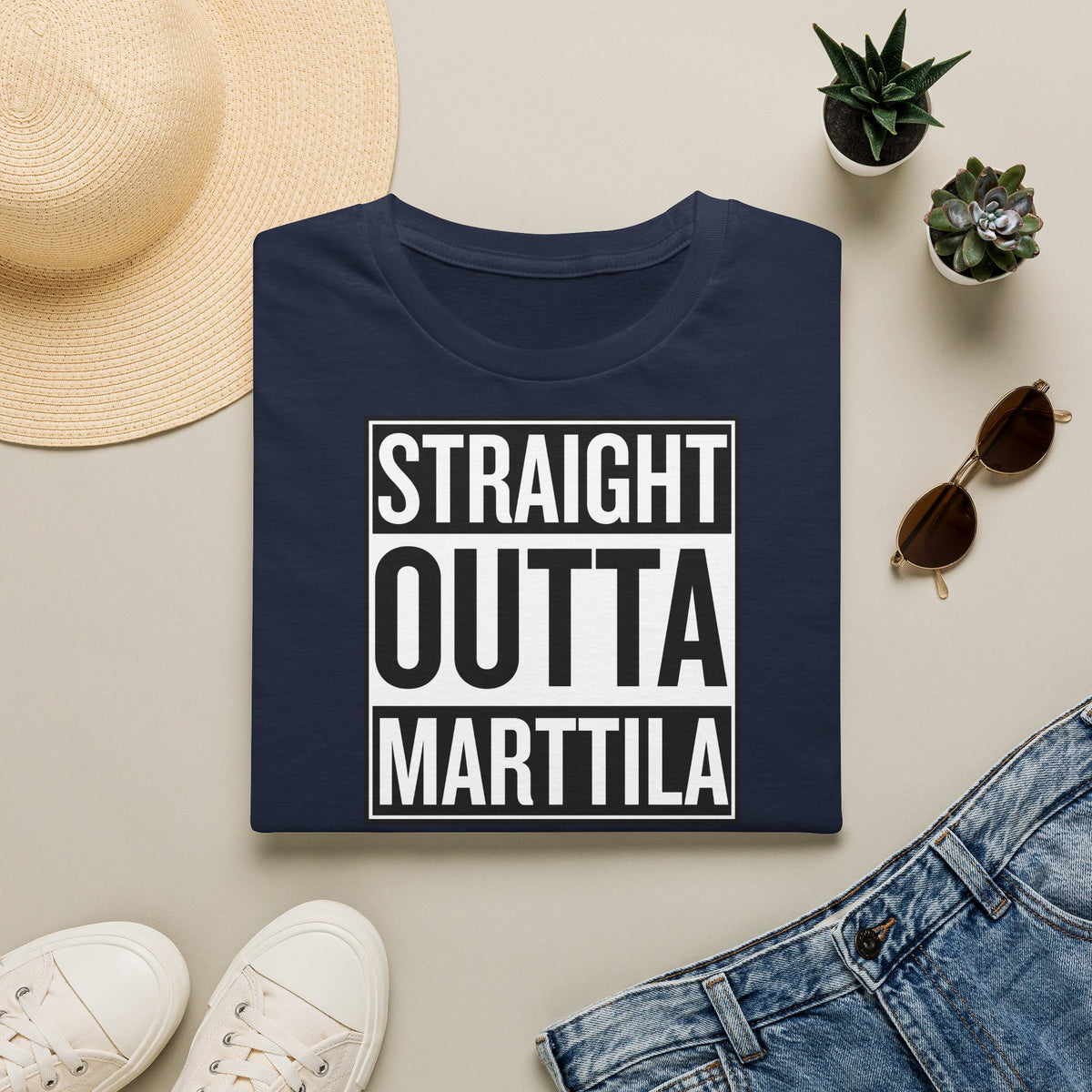Straight Outta Marttila - T-paita