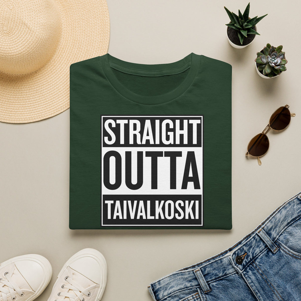 Straight Outta Taivalkoski - T-paita