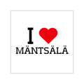 I Love Mäntsälä - Tarra