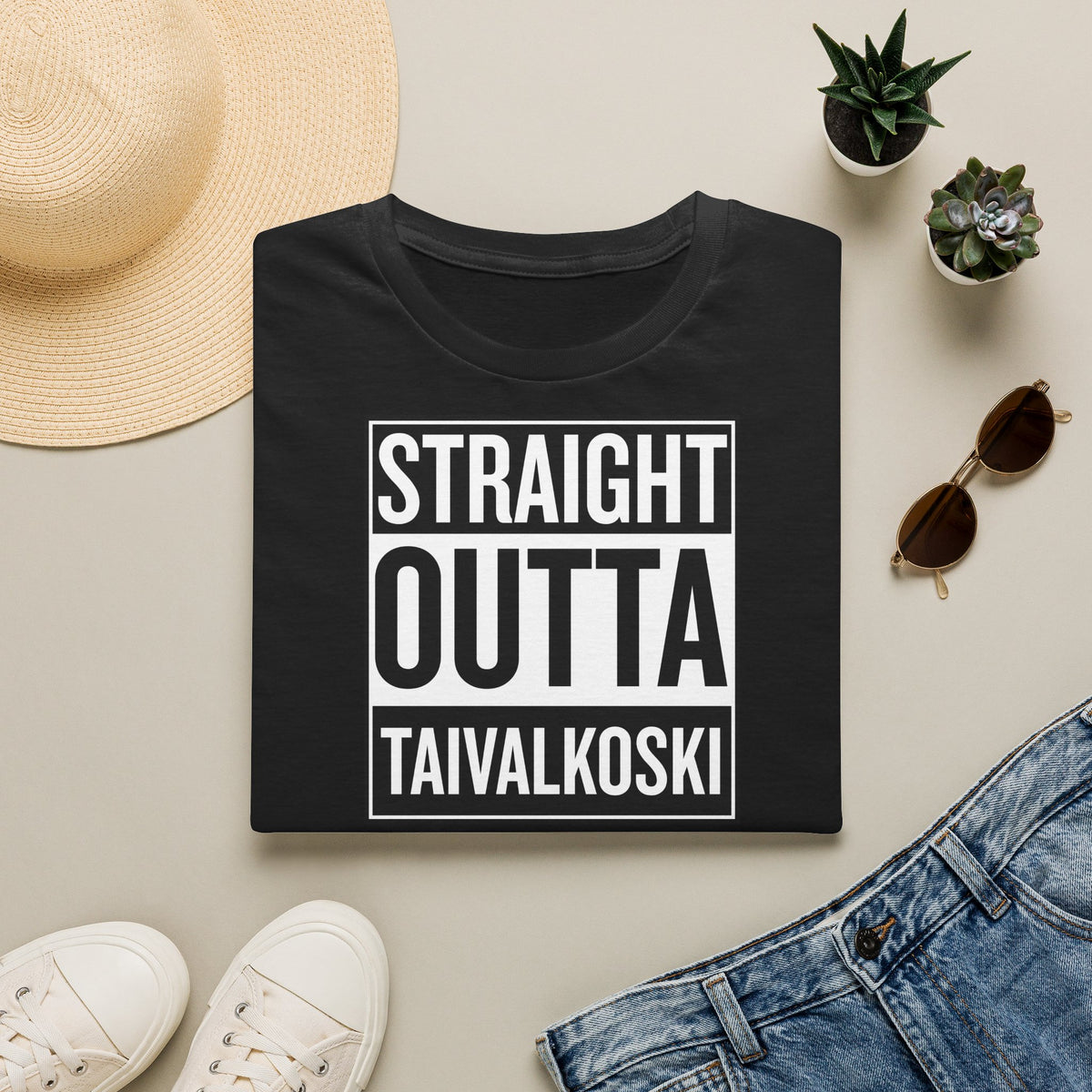 Straight Outta Taivalkoski - T-paita