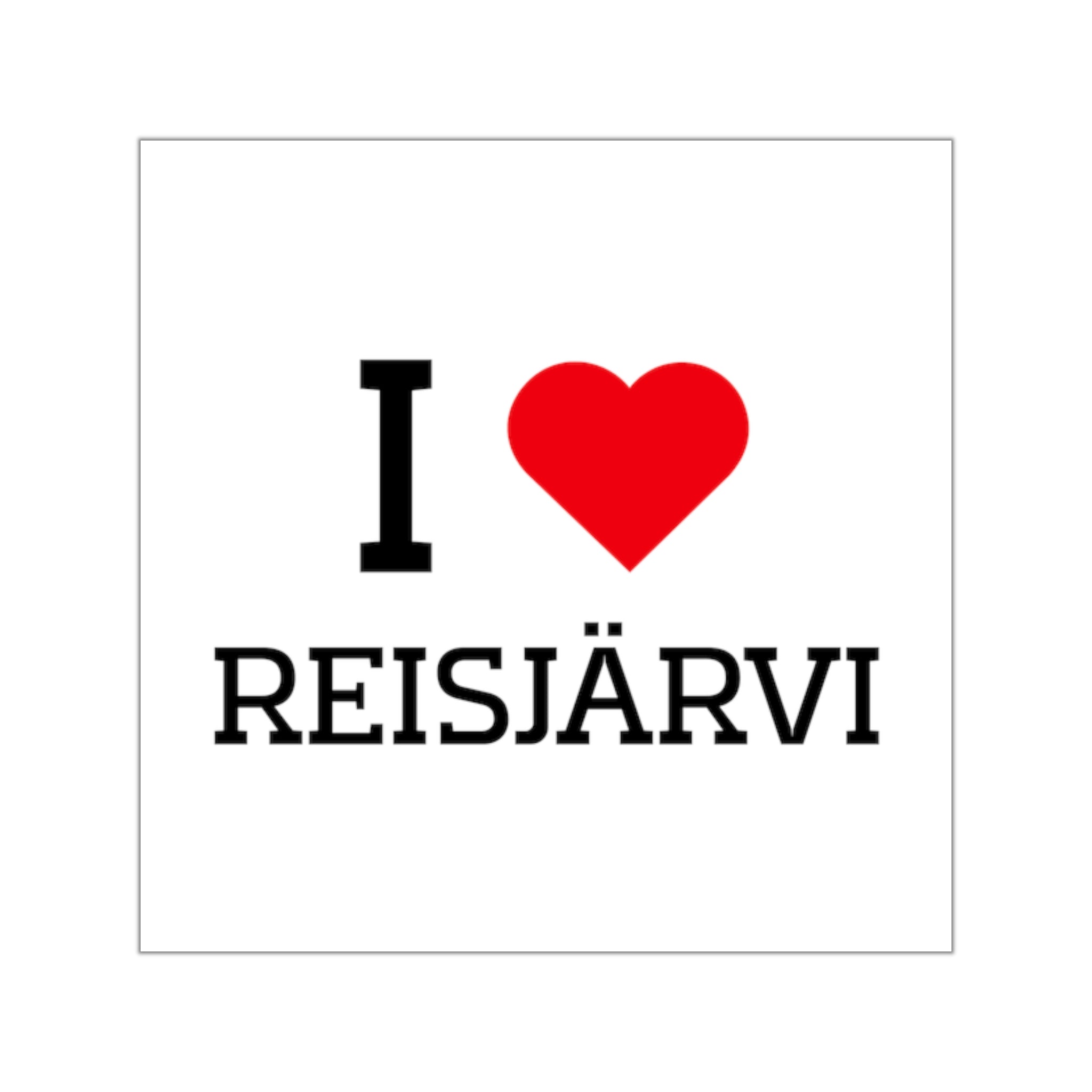 I Love Reisjärvi - Tarra