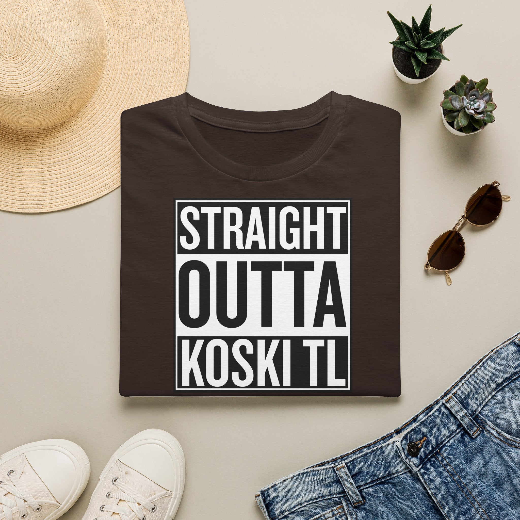 Straight Outta Koski Tl - T-paita