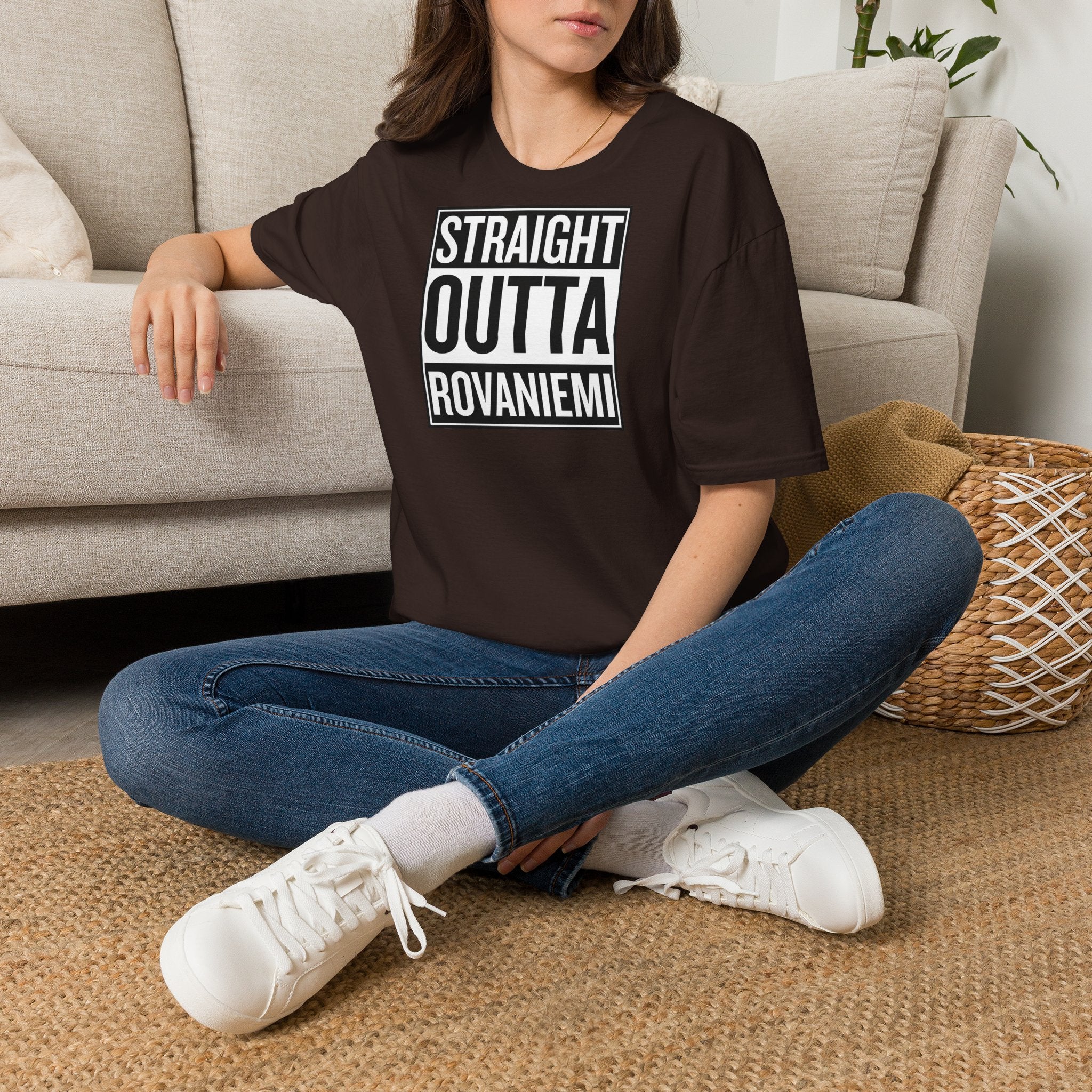 Straight Outta Rovaniemi - T-paita