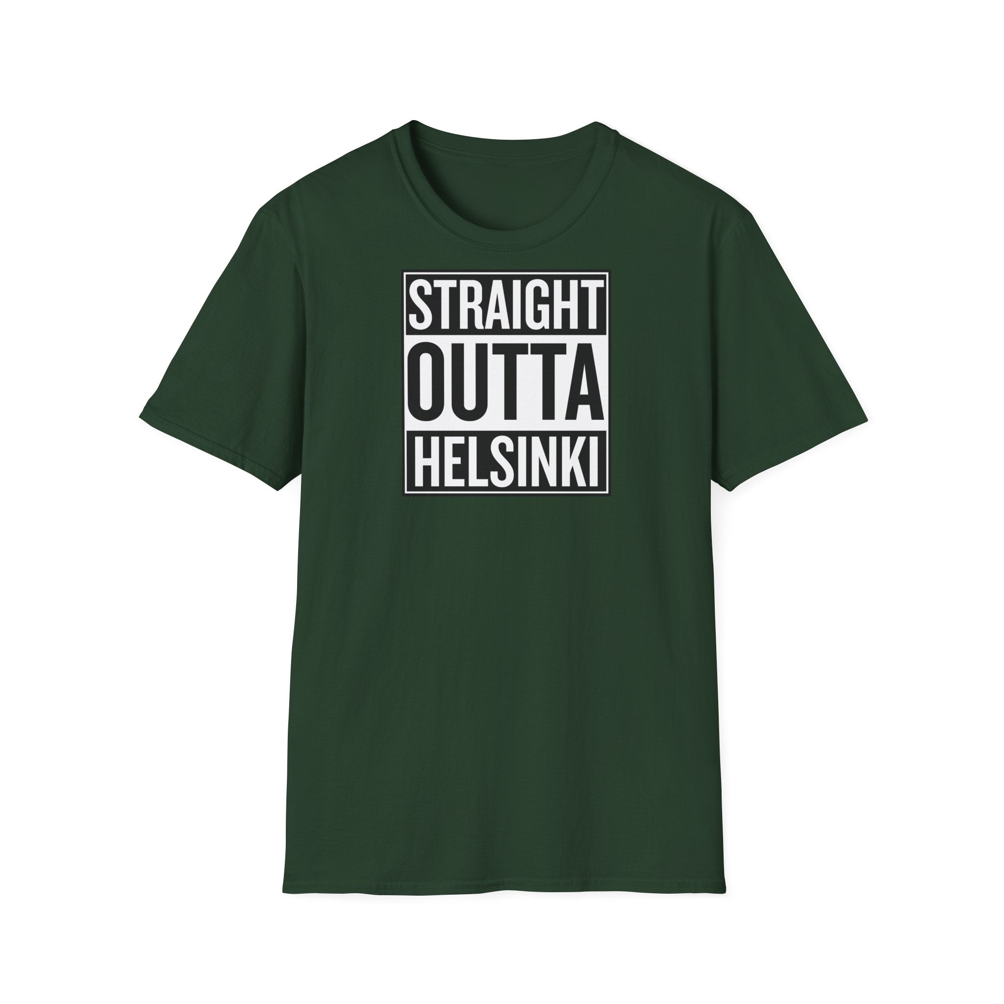 Straight Outta Helsinki - T-paita